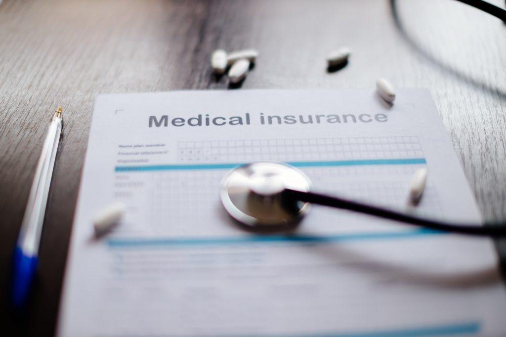 medical insurance background