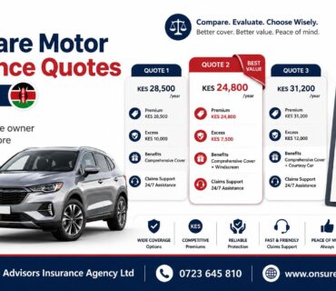 How to Compare Motor Insurance Quotes in Kenya