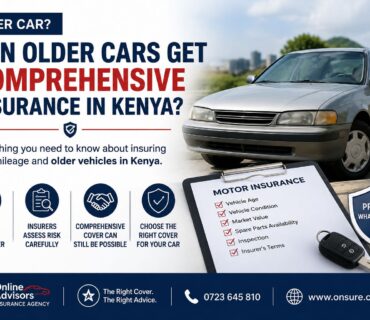 Can Older Cars Get Comprehensive Insurance in Kenya?