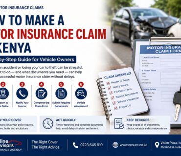 How to Make a Motor Insurance Claim After an Accident in Kenya